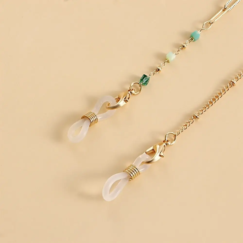 الرقبة الرقبة حزام سلسلة سلسلة معدنية معلقة سلسلة قناع الحبل النظارات الشمسية سلاسل مشهد الحبل قناع سلسلة سلسلة النظارة المعدنية #4