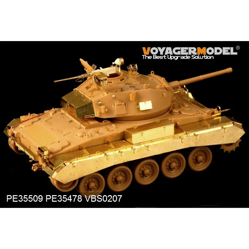 Voyager Model PE35509 1/35 Scale WWII British Army M24 Chaffee Light Tank Basic (For Bronco 35068)