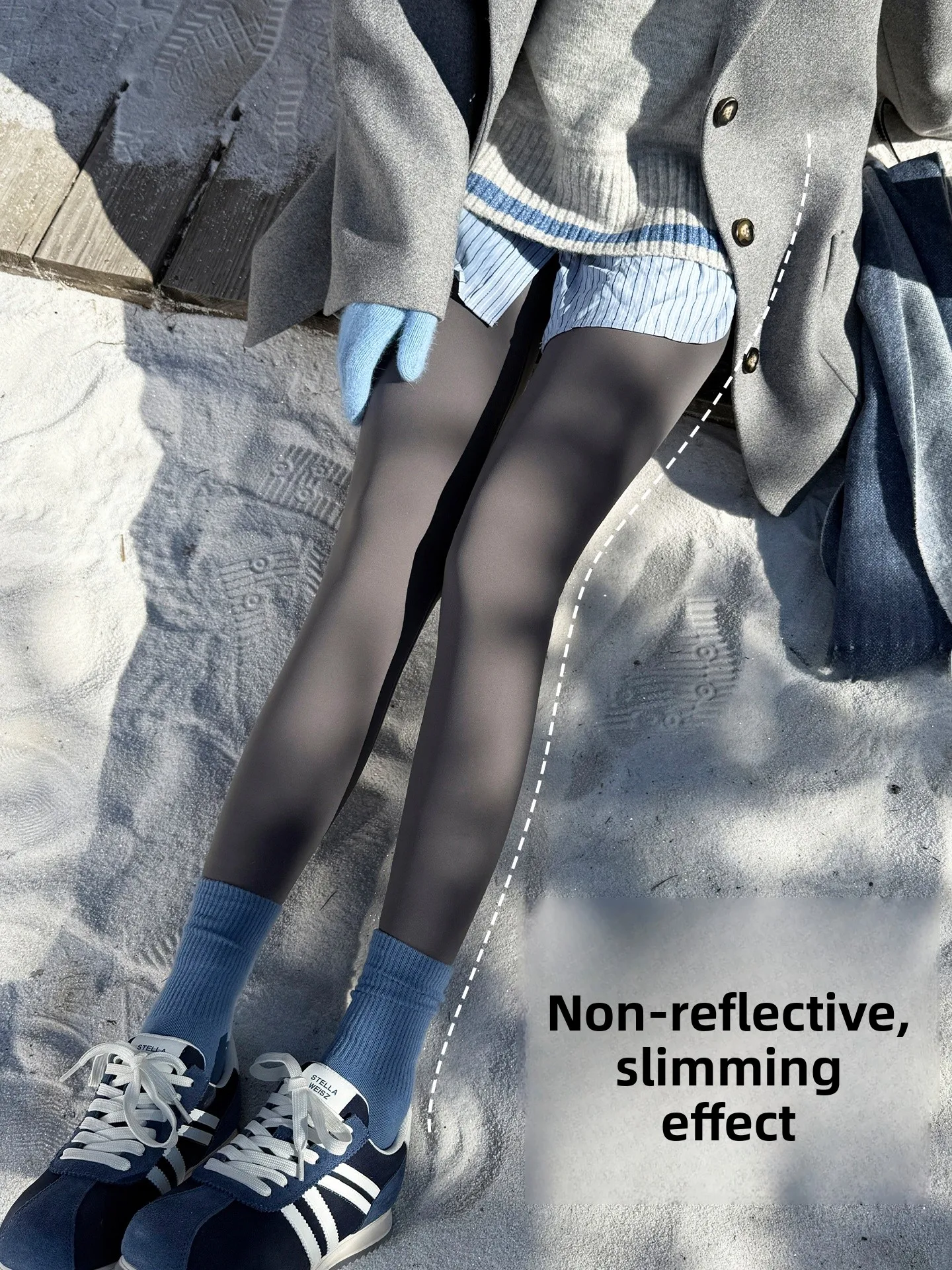 

plus Size arkskin Yoga Pants Women's Thiened Fce Warm Leggings High Waist Nine Points Casual Nylon Spandex Trousers