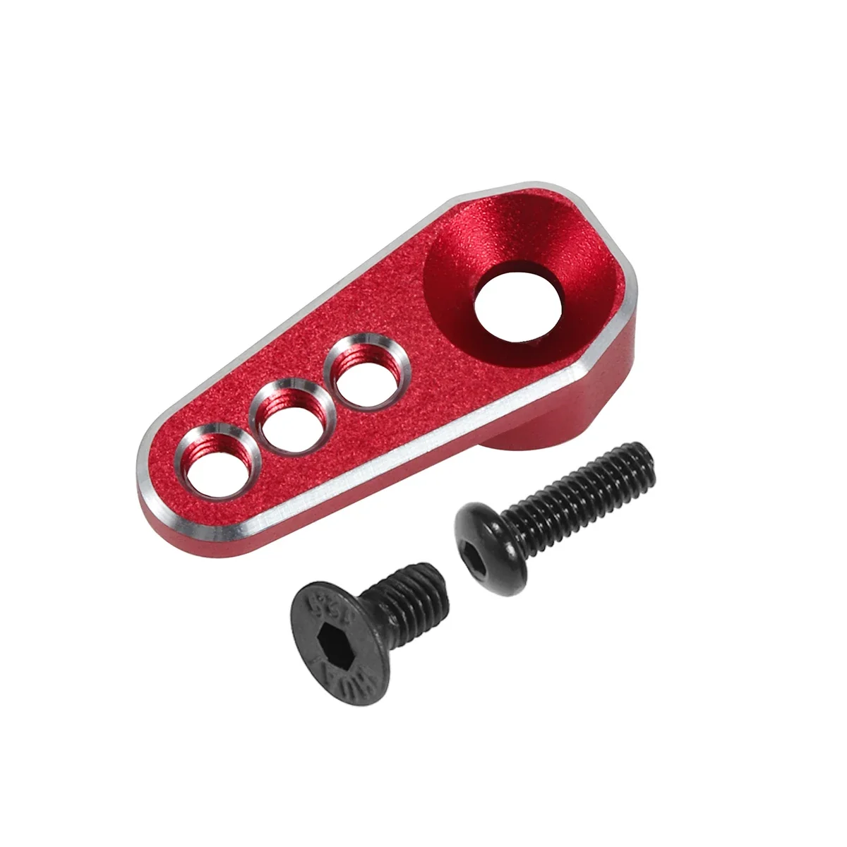 Bras De Servo Universel En Alliage D'aluminium Réglable 25T Pour Voitures Rc 1 10 M 295 Mm De Longueur Rouge 95049012