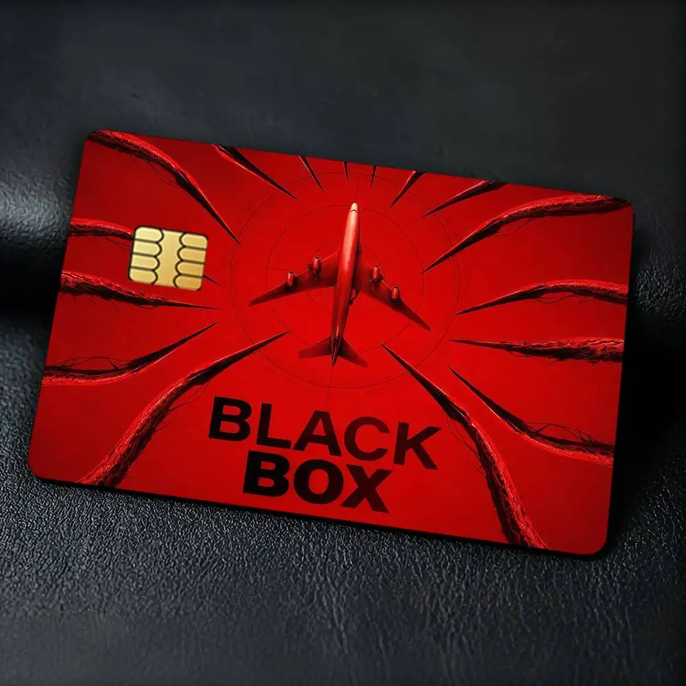 Movie 2026 Credit Decorative Card Stickers Suitable For Bank Cards Metro Transit Anti-scratch Gift 4PCS B-Black Box