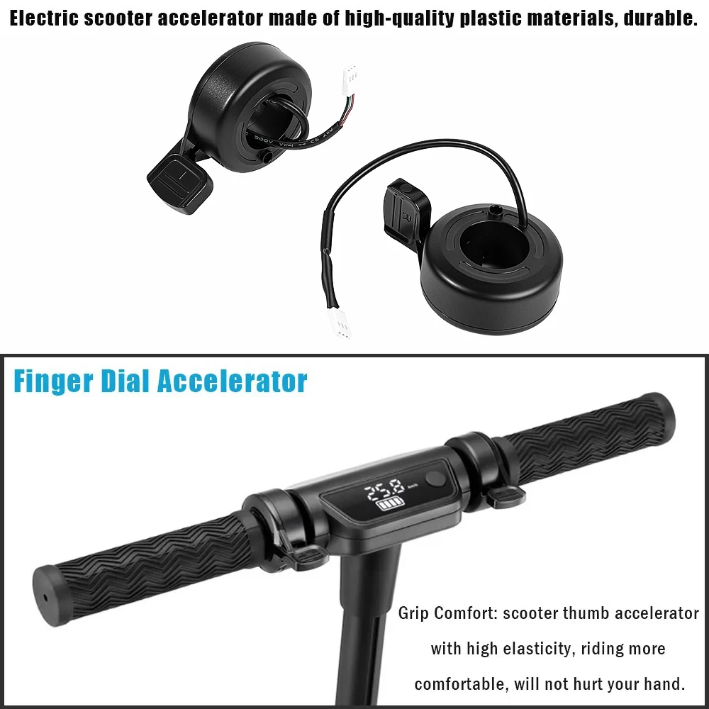 Finger Throttle Safety High Sensitivity  Left Right Thumb Throttle For Xiaomi X8 Electric Scooter KickScooter Accessories Parts