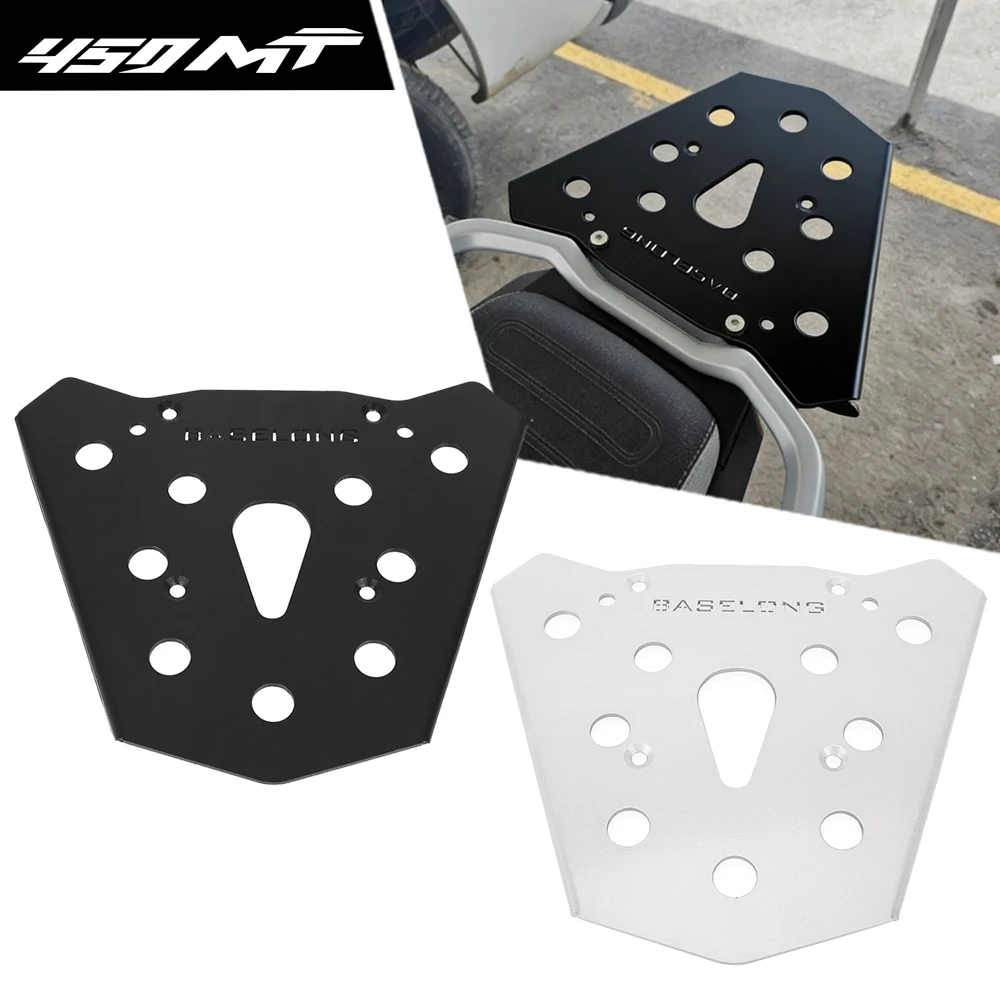 

Багажник для мотоциклов CFMOTO 450MT 700MT 700 450 MT 2024 2025 2026, комплект для крепления верхнего кофра, задний багажник, крепежная пластина