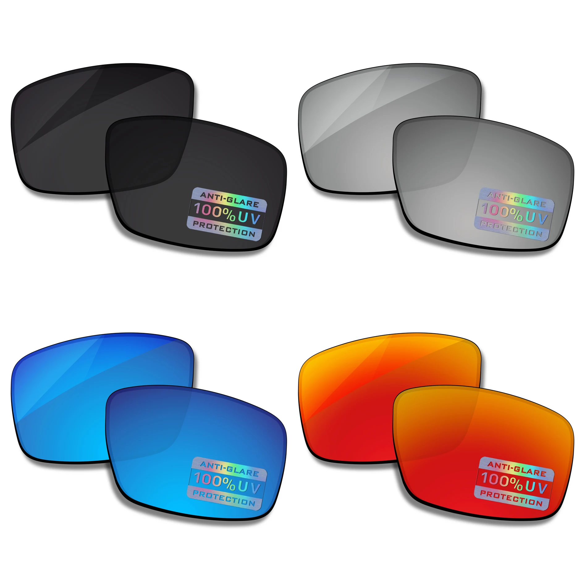 

MYCOURAG Replacement Lenses for Costa Del Mar Fantail Sunglasses UV400 Protection Multi-Color Options