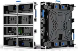 Indoor 640*640mm rental LED empty Cabinet without module with a honeycomb cardboard box packaging