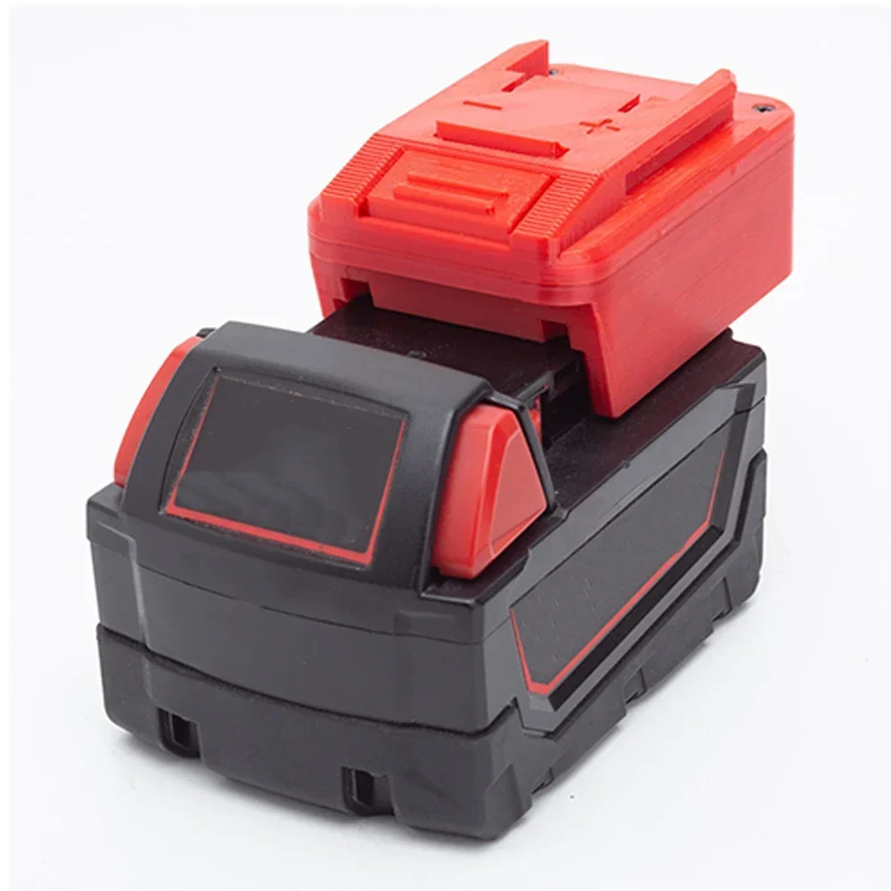 Battery Adapter Converter for Milwaukee 18V Li-ion Battery to for Ozito 18V Cordless Drill Tool Accessories(Adaptor Only)