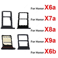Sim Card Tray Holder Socket Adapter For Huawei Honor X6a X6b X7a X8a X9a Sim Card Reader Slot Connector Replacement Repair Parts