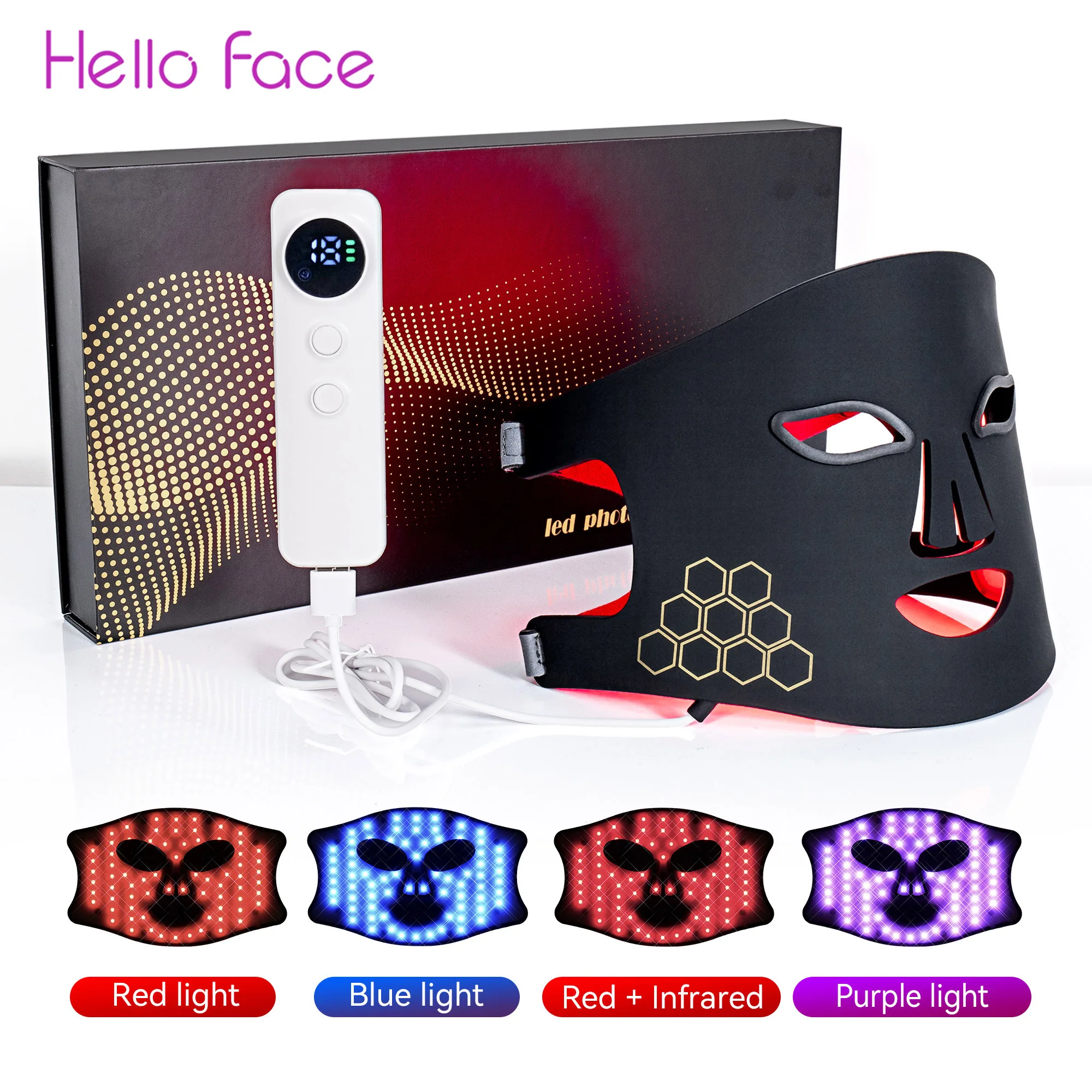 hello-face-maschera-per-il-viso-portatile-con-terapia-della-luce-a-led-rossa-a-infrarossi-blu-trattamento-dell'acne-ringiovanimento-della-pelle-uso-domestico-per-tutti-i-tipi-di-pelle