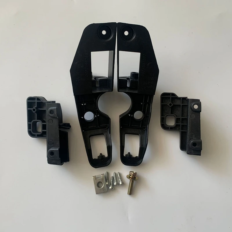 9805552680 Left + Right Headlight Bracket Tab Support Clip Repair Kit Set For Peugeot 301