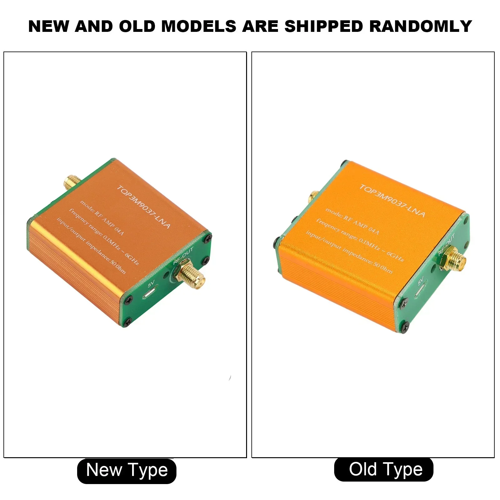 0.1MHz‑6GHz Full Band Low Noise Amplifier Professional 20dB High Gain LNA RF Power Preamplifier Module
