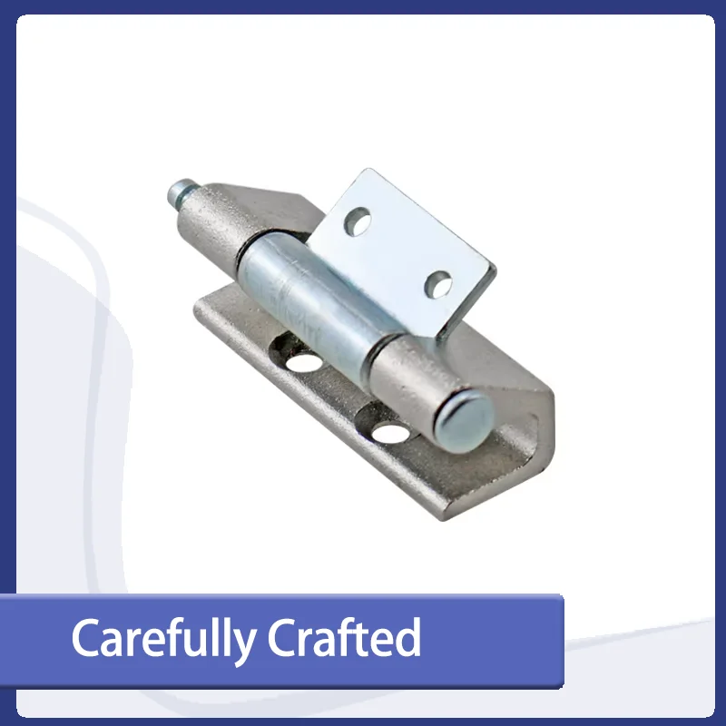 Zinc Alloy Precision Casting Curved Concealed Hinges For Industrial Electrical Equipment Cabinet Doors