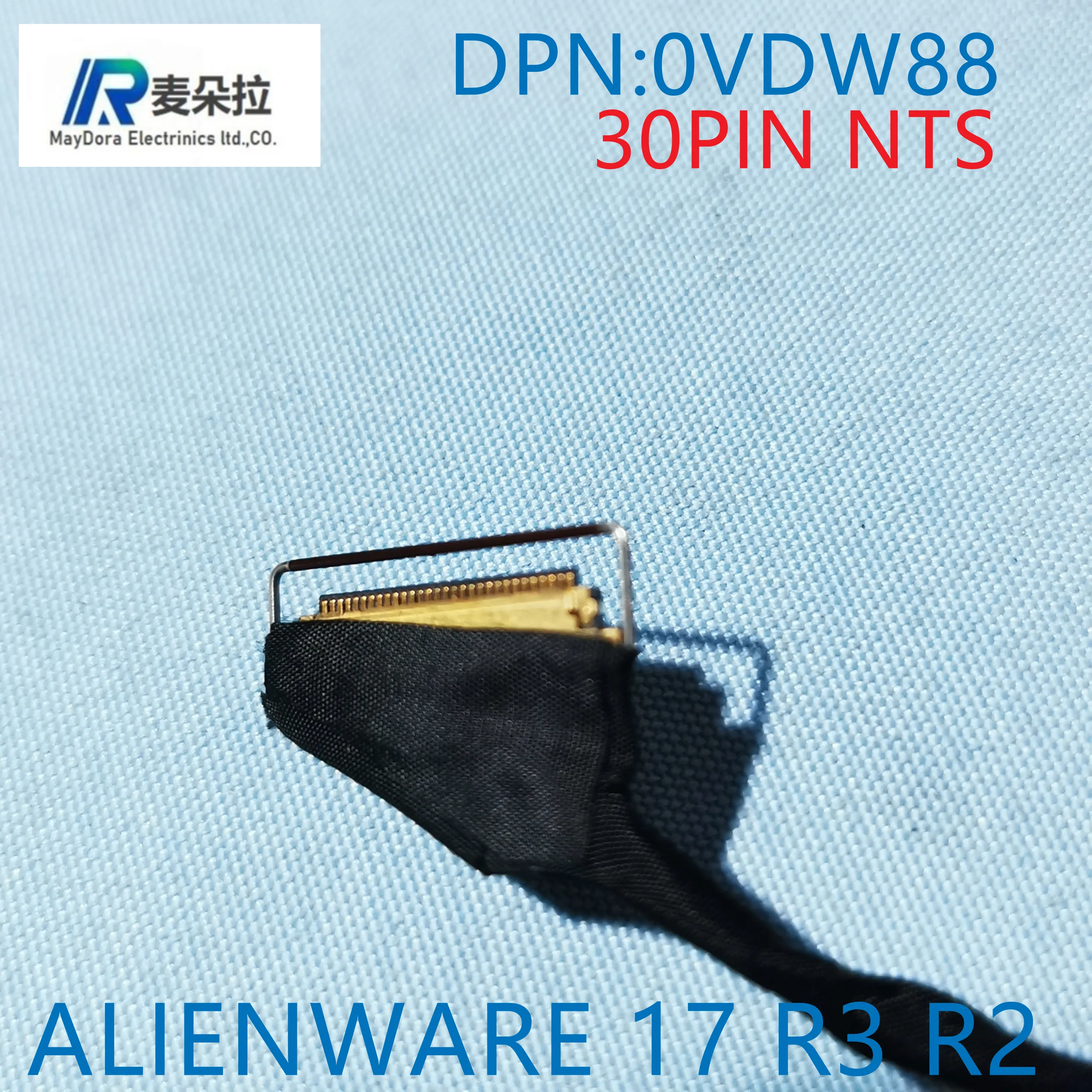 Laptop cable for Dell ALIENWARE 17 R2 R3 LCD&camera cable 30PIN FHD Type NTS  0VDW88