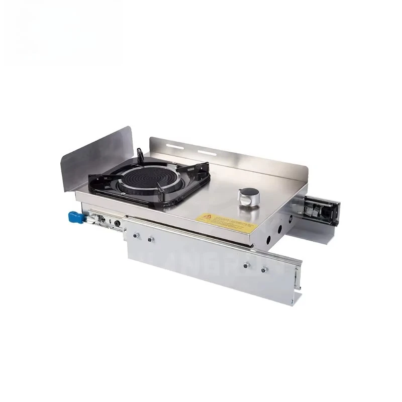 

RV&campers Outdoor Mini Stainless Steel One Burner Pull Type Gas Stove Gas Cooker GR-C008