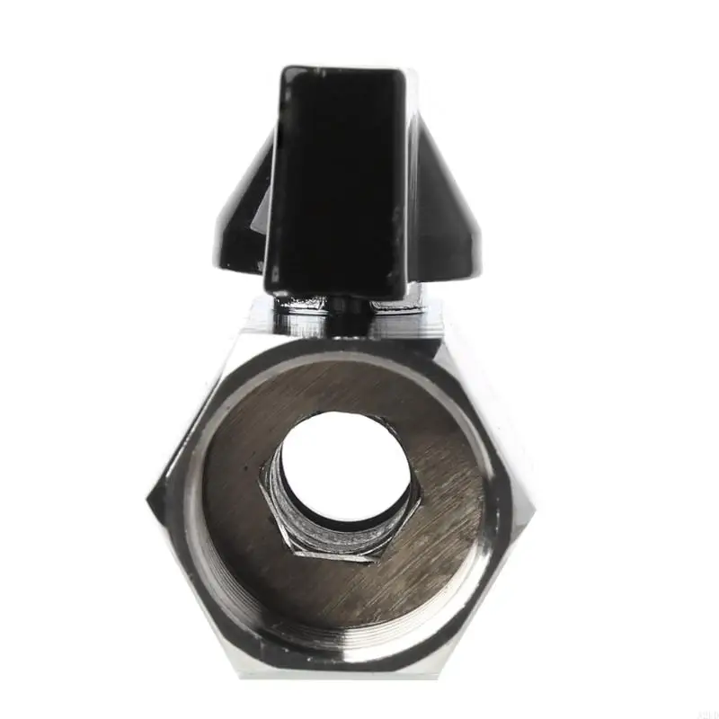 A2UD Brass Mini Bola para válvula 1/4 "BSP Masculina a Hose compresor hilo