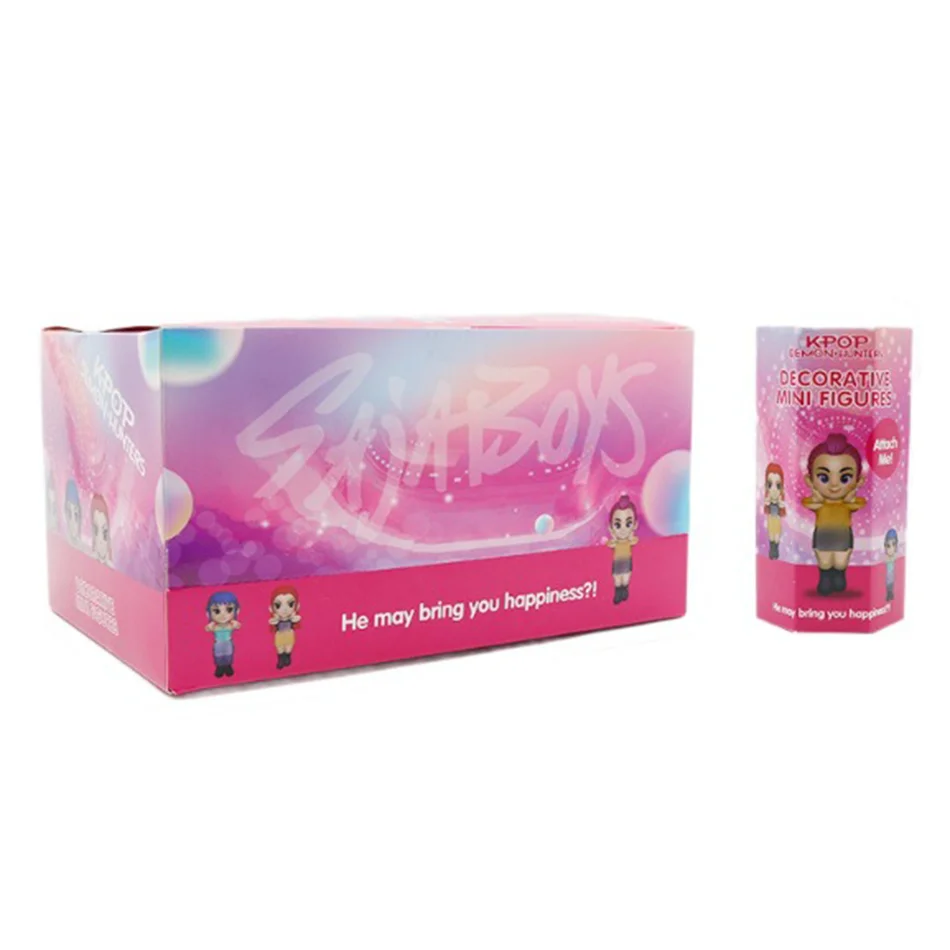 Nuevo Producto, caja ciega de Anime Kpop Devil Hunter, caja ciega divertida para desmontaje, estatua pequeña, modelo periférico, regalos de decoración de escritorio