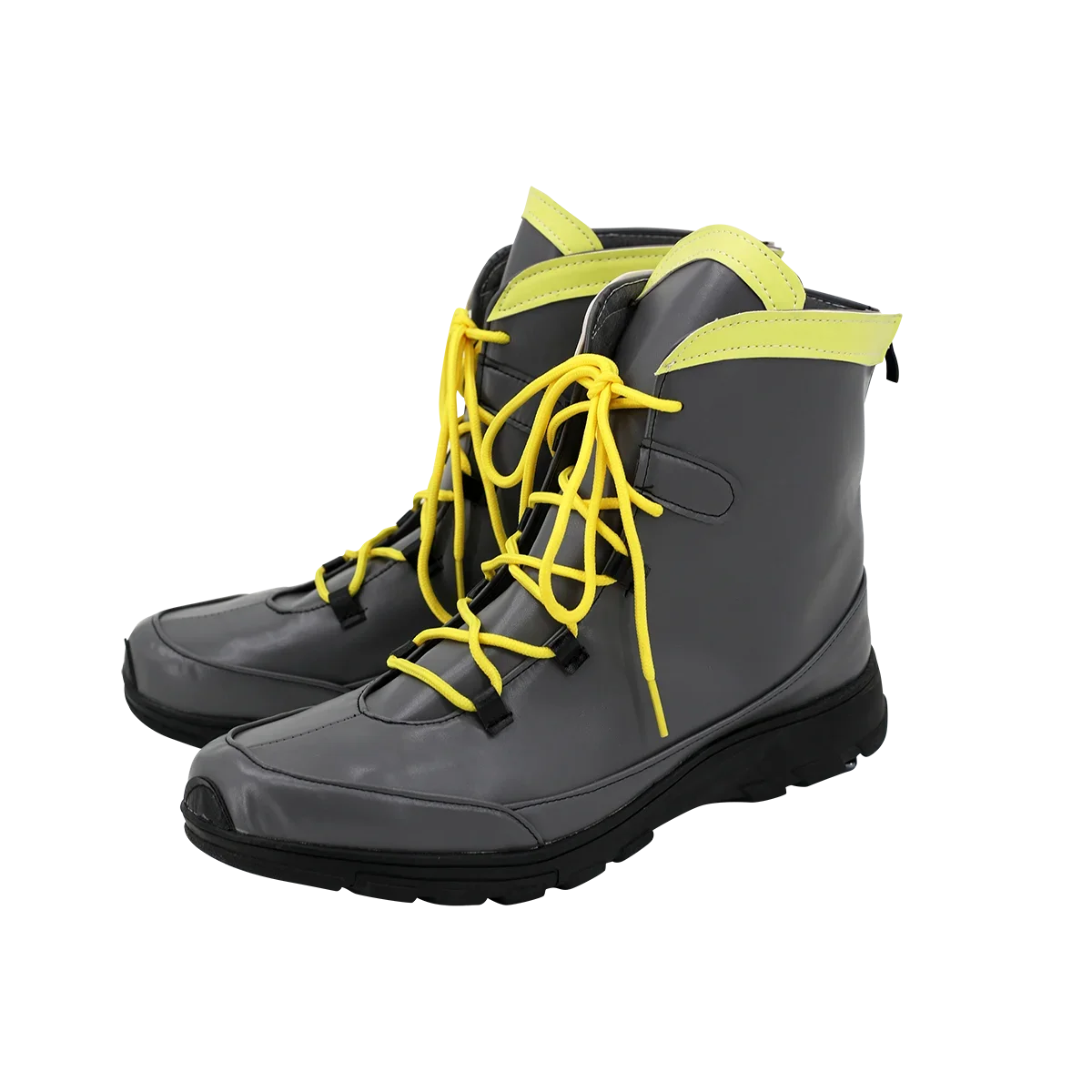 Scarlet Violet Arven Botas Cosplay Cinza Custom Made