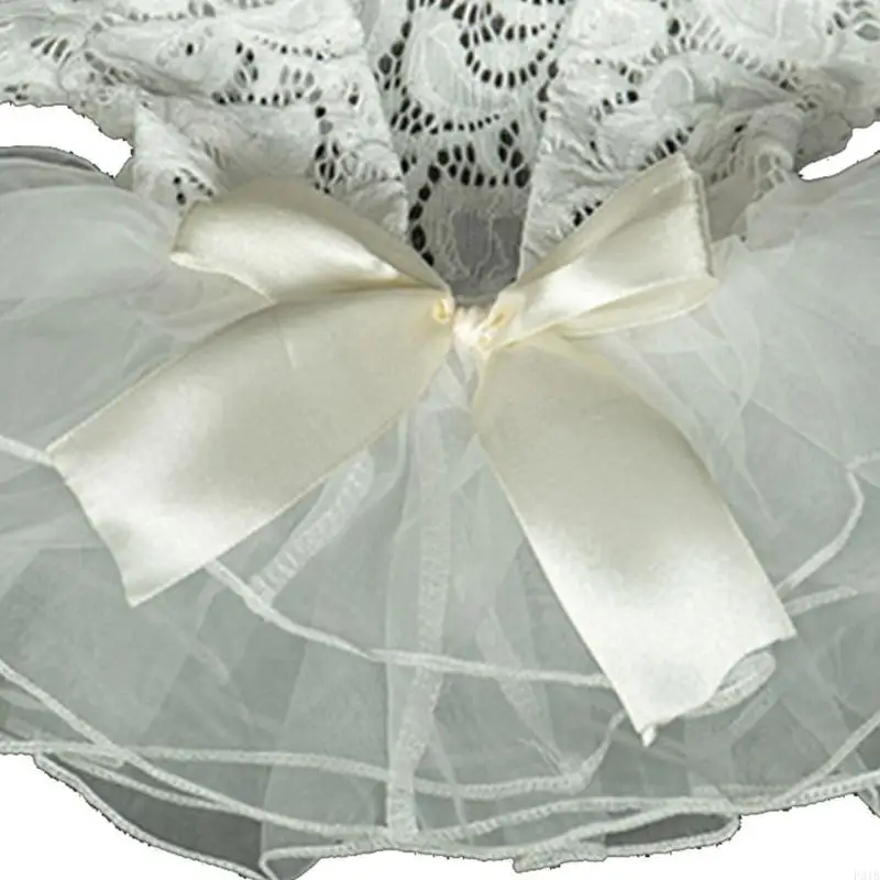 Infant Girl Lace Romper Photography Props Newborn Tutu Skirt Party Shower Gift P31B