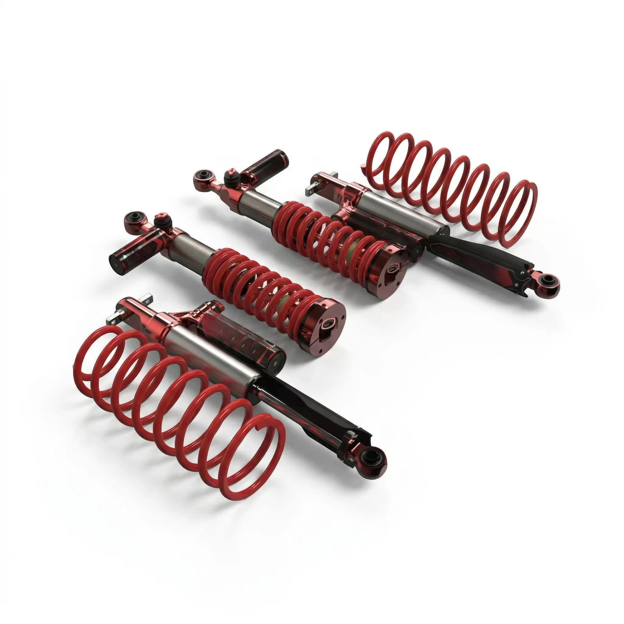 4X4 Off-road 8-Stage Adjustable 2.5 Inch Nitrogen Suspension Lift Kit with Shock Absorbers Compatible GWM Tank 300