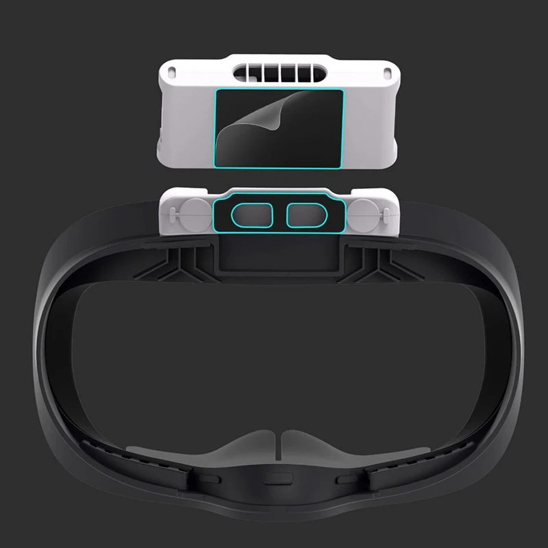 قناع تبريد دوران الهواء ، الإغاثة المغناطيسية المحمولة ، ملحقات مروحة الضباب ل Oculus Quest2 VR ، Q2