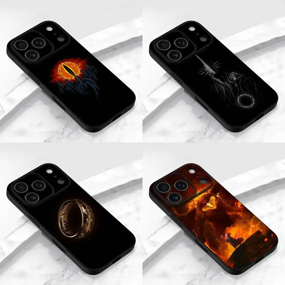 

The L-Lord of the R-Rings Phone Case For iPhone 17,16,15,14,13,12,11,Pro,Max,Plus,E,Air,Mini Soft Black Shell