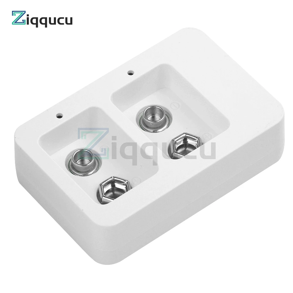 2 slots Multifunctionele Ni-Mh 9V oplaadbare batterijlader Draagbaar minimodel LED-display Oplaadstatus Type C