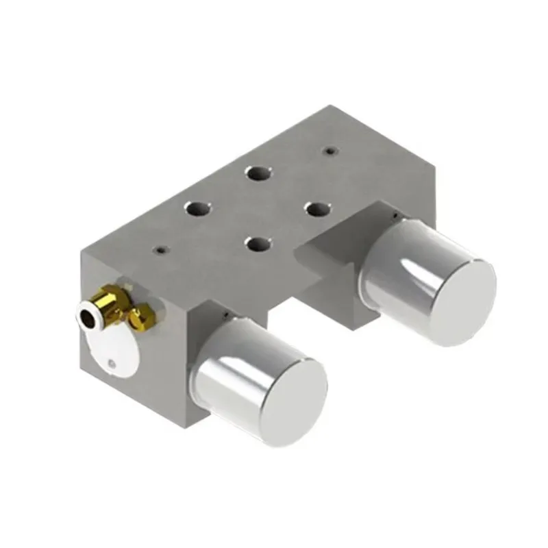 CPB555R Normally Open Rail Clamp, High Retention Mechanical Rail Lock
