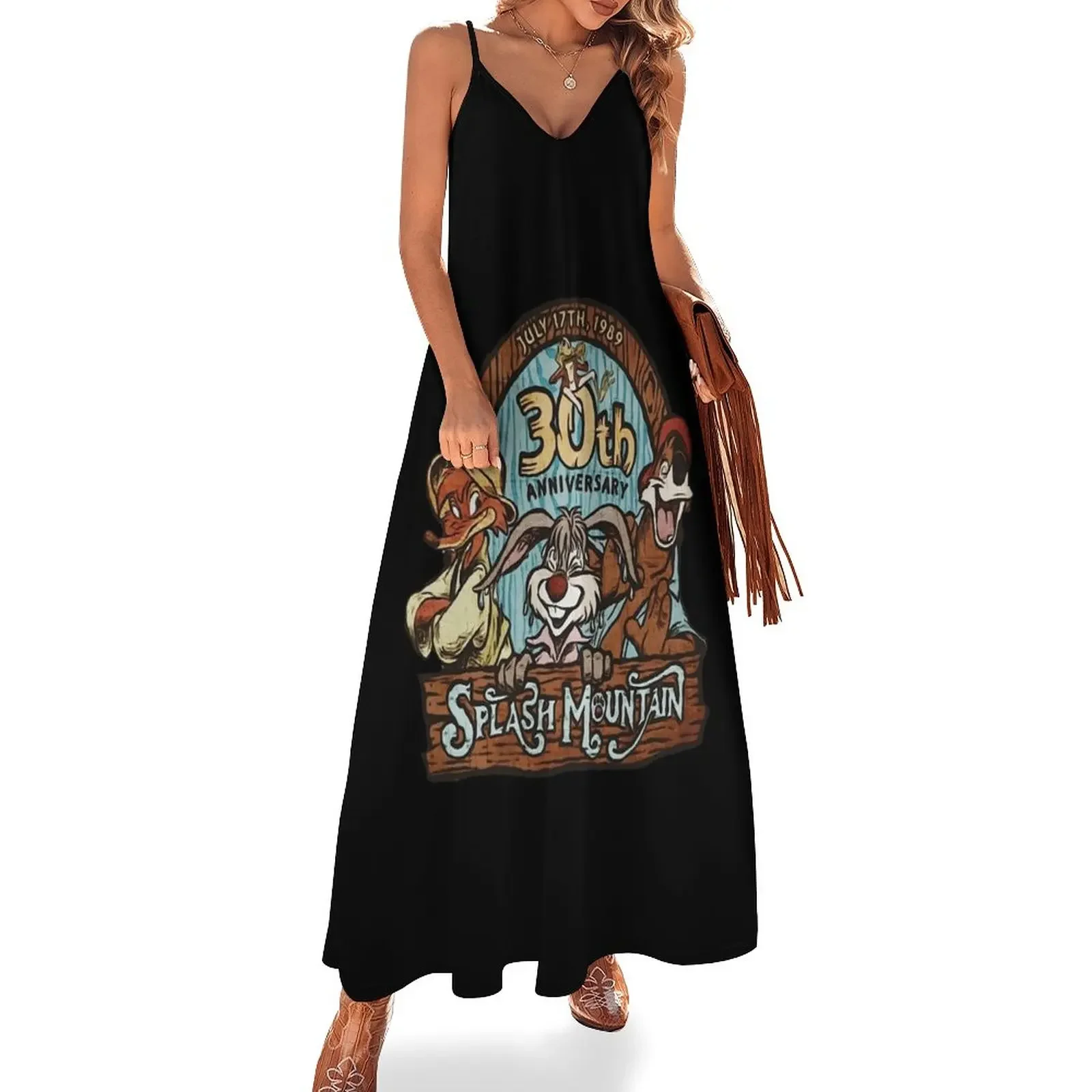 

Anniversary 30th vintage Sleeveless Dress loose summer dress elegant party dress for women 2025