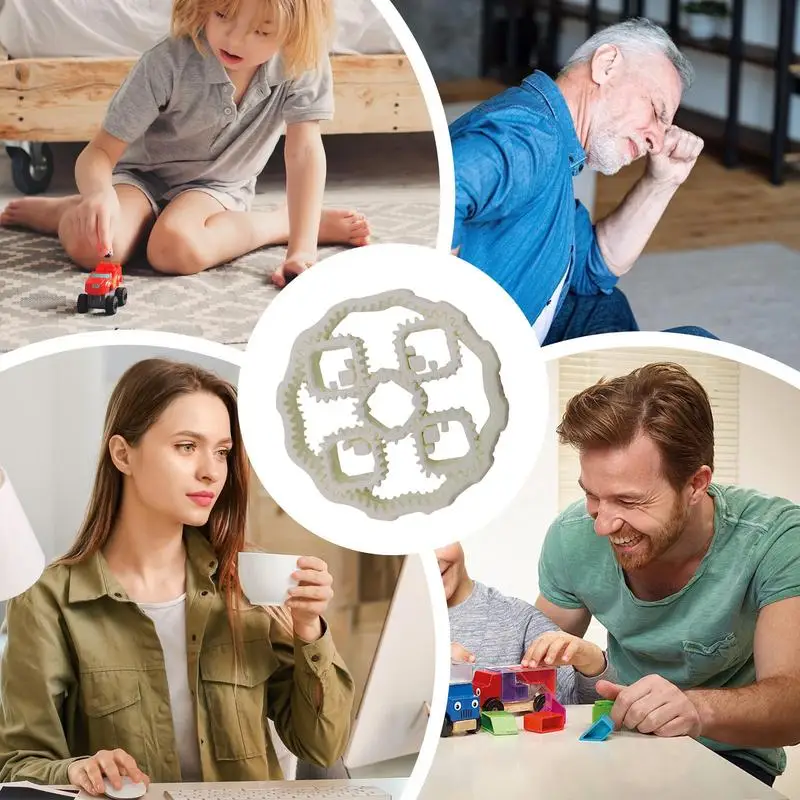 Fidget speelgoed kleine zintuiglijke planetaire uitrusting draagbare stressverlichting artefact voor volwassenen tieners Fidget zintuiglijke vingertop gyroscoop