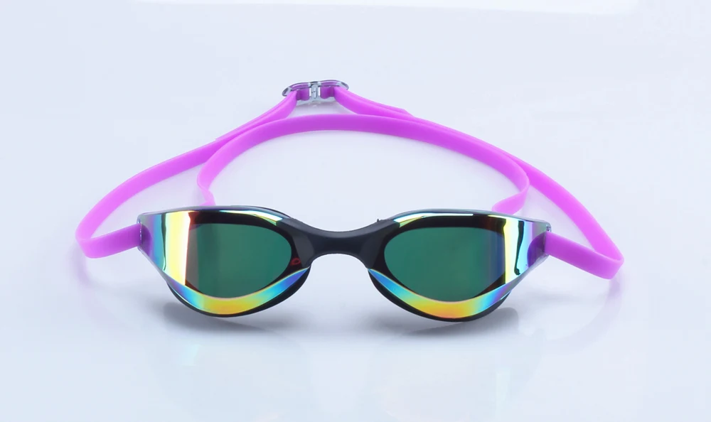 Professionelle Anti-Beschlag-Schwimmbrille, Schwimmbrille, galvanisiert, wasserdichtes Silikon, Lunettes De Natation Professionnel – Detail 2