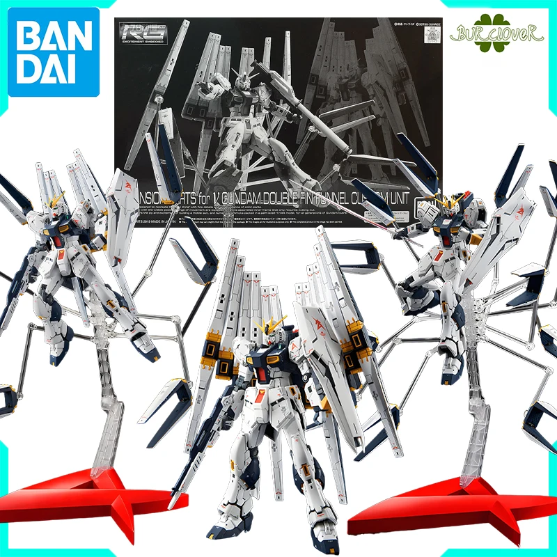 

Bandai Original GUNDAM PB RG Series EXPANSON PARTS for vGUNDAM DOUBLE FUNNEL CUSTOM UNIT Anime Action Figure Assembly Model Toys