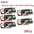 5Pcs 450mah 2S JSYP