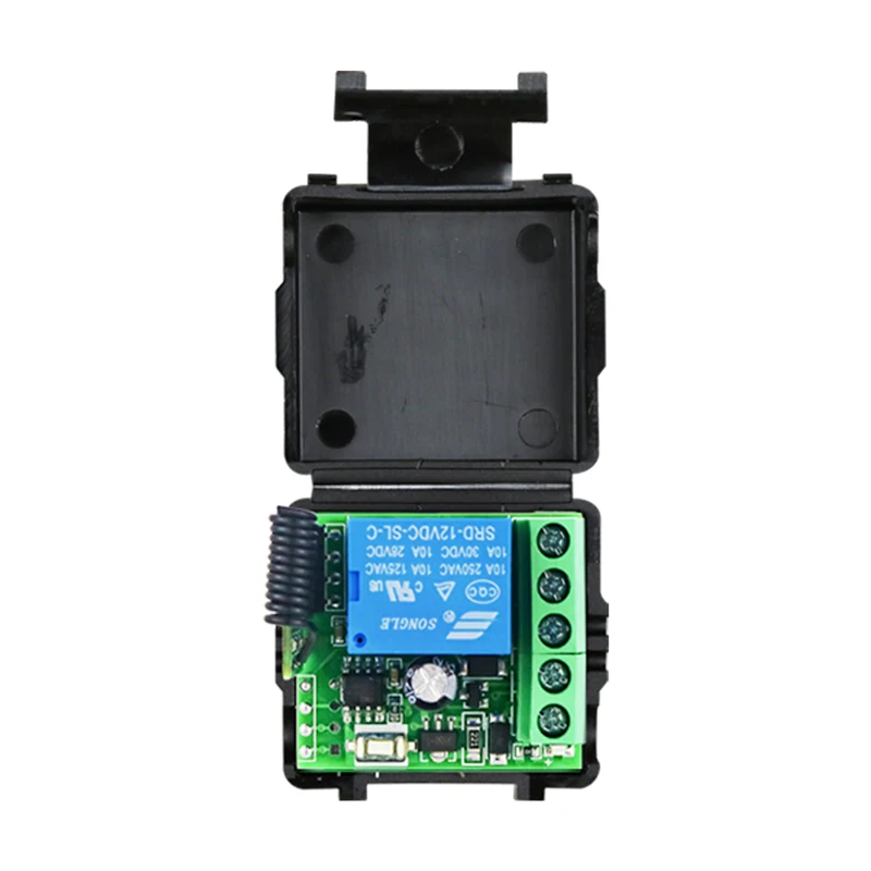 Universal 433MHz Wireless Remote Control Switch DC 12V 1CH Relay Receiver Module RF Transmitter for Electromagnetic Door Light