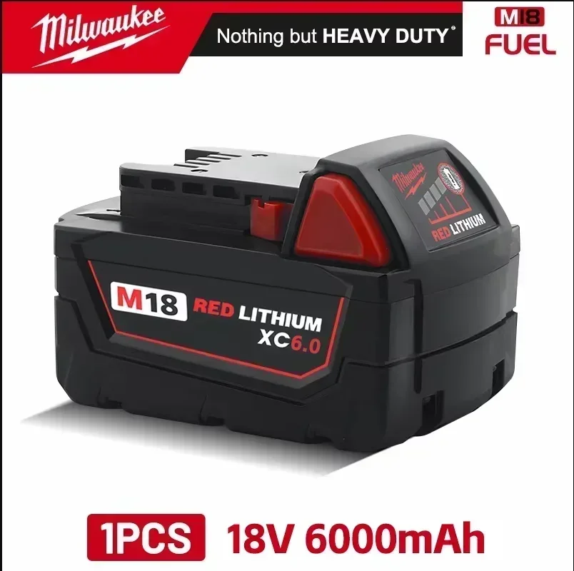 

Original 5000mAH/6000mAH For Milwaukee M18 18V Replacement For Milwaukee M18B5 XC Li-ion battery 48-11-1815 2604-20 48-11-1850