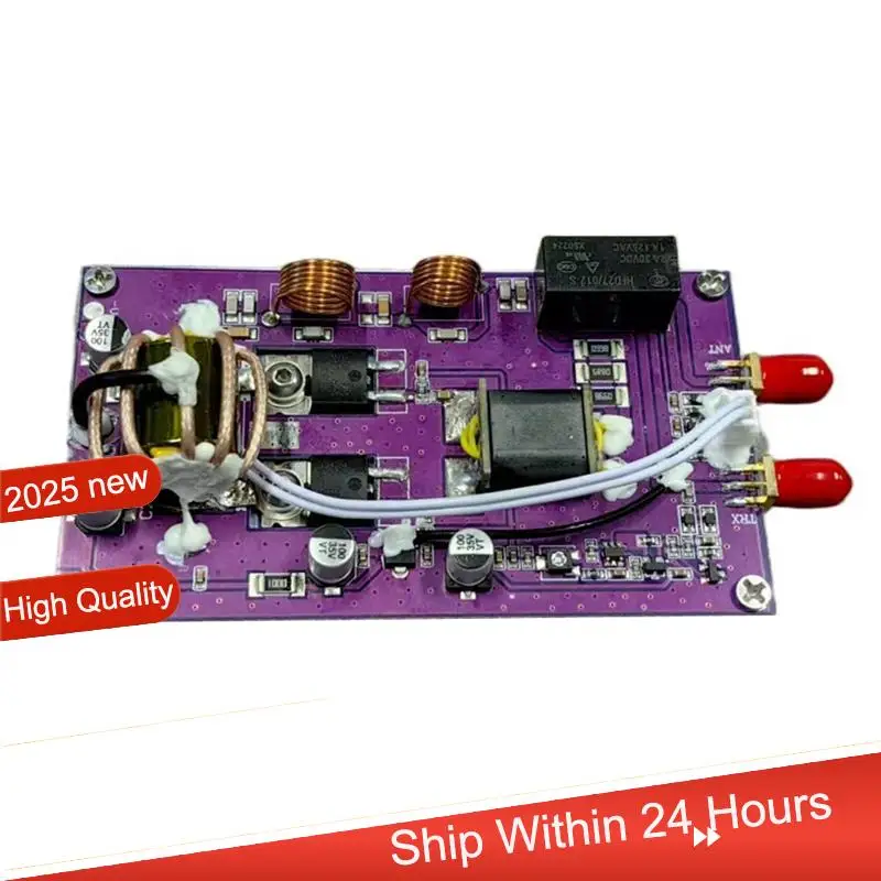 ~ 【A48T HOT】وحدة إرسال واستقبال محمولة على الموجات القصيرة بقدرة 50 وات تتميز بمرشح تمرير منخفض LPF 2 ميجا هرتز - 30 ميجا هرتز ودعم التردد #5