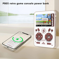 PB05 retro game console power bank 400+games 15W fast charging 5W wireless fast charging 5000mAh large capacity