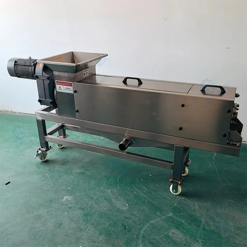 Industrial Screw Press Juice Extractor Machine Stainless Steel Spiral Dewatering Equipment For Fruit Vegetable Processing Custom