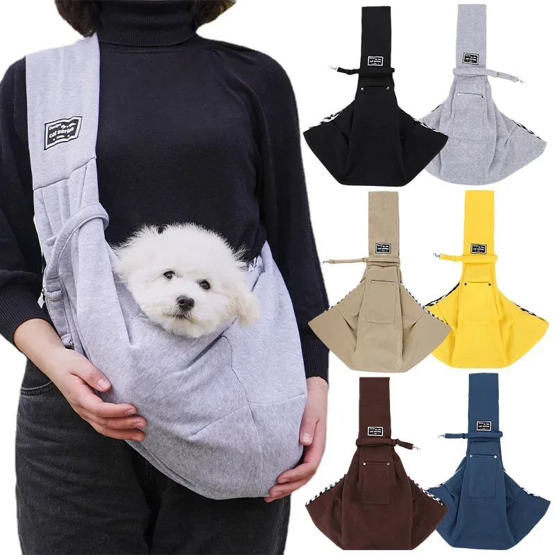 Adjustable Pet Dog Carrier Bag Outdoor Travel Puppy Portable Breathable Single Shoulder Bags Large capacity Cat Dogs Supplies