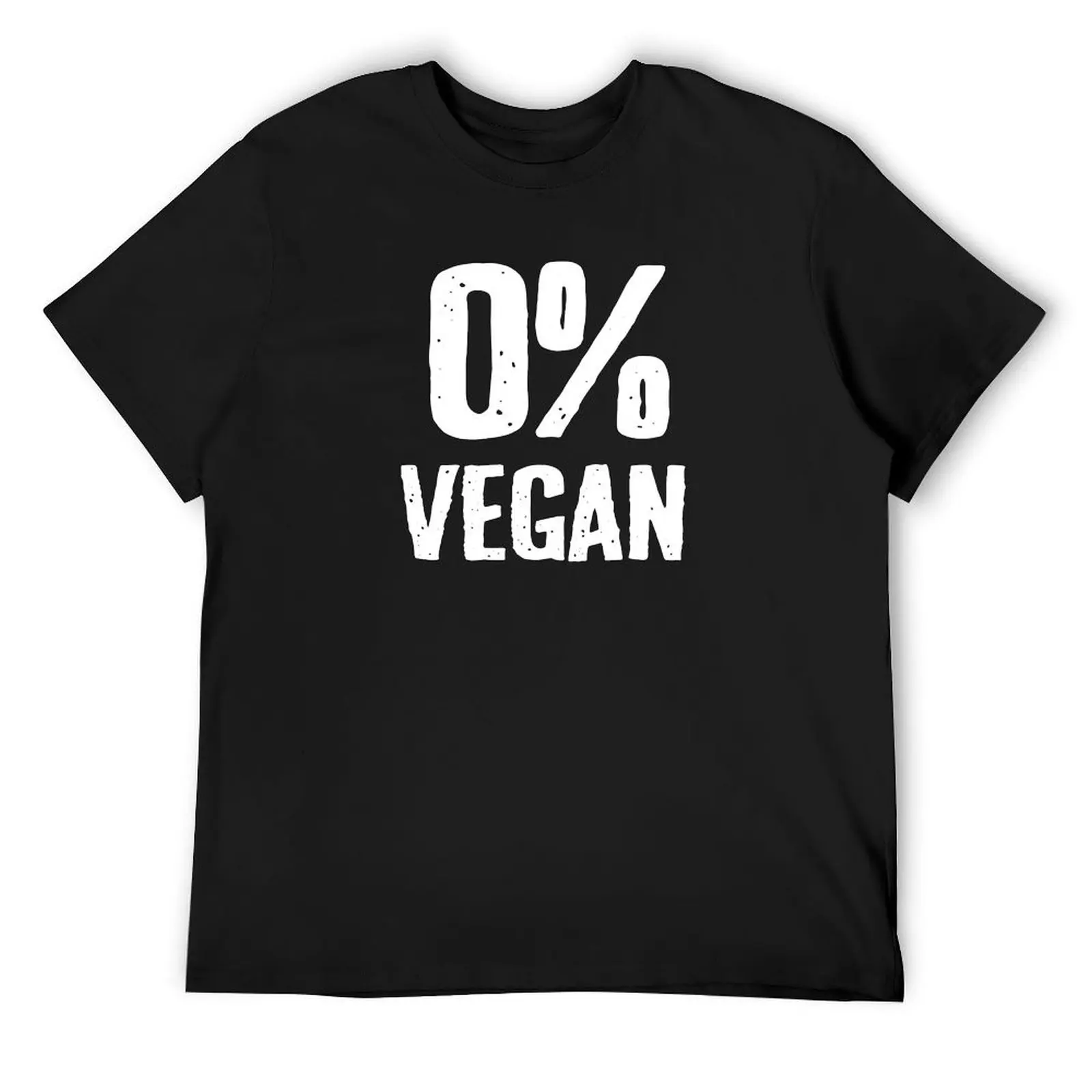 

Zero Percent Vegan T-Shirt sports fans funny gifts valentines boutique clothes cotton graphic tees mens vintage t shirts