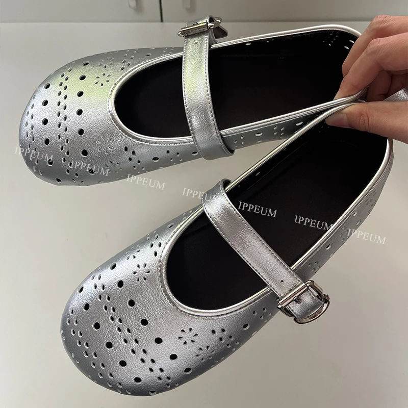ippeum-wide-fit-woman-shoes-ballet-flats-round-toe-white-buckle-2025-summer-ballerina-shoes-mary-janes
