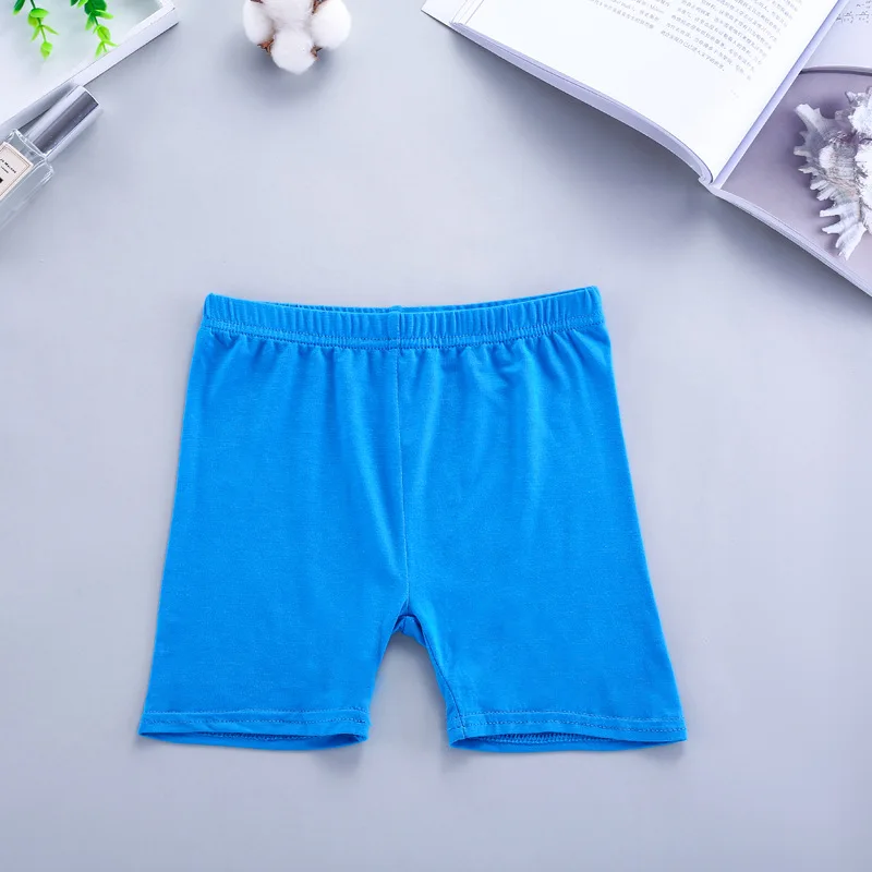 Children Summer Shorts Girls Lace Safety Pants Kids Panties Girls Underwear Leggings Baby Clothes 3-10Y Teen Solid Boxer Short