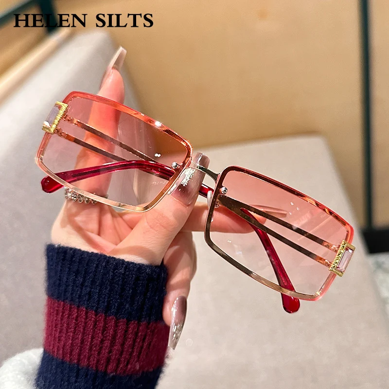 

Unisex Retro Square Sunglasses UV400 Metal Frame Fashion Shades Punk Style Sun Glasses for Men And Women