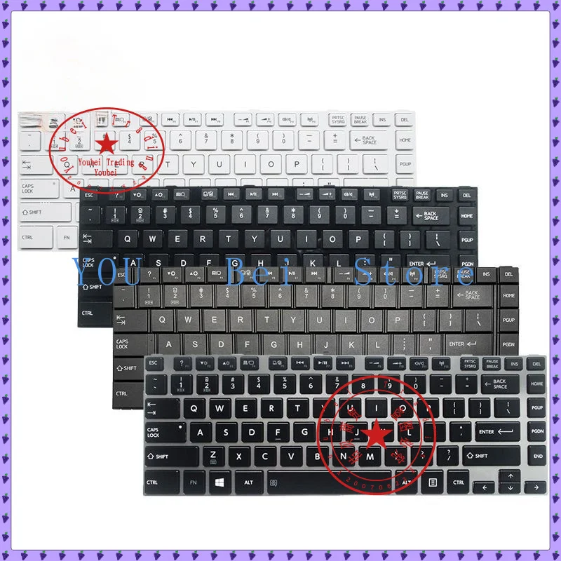 Nuevo teclado para ordenador portátil en inglés de EE. UU. para Toshiba Satellite L800 L805 L830 L840 L845 C800 C830 C805 C840/D M800 M805 S840/D S845/D