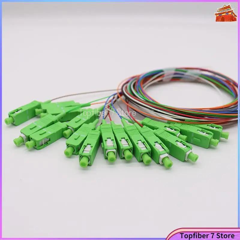 10pcs 1X16 SC APC PLC Splitter 0.9mm Fiber Optical  Mini steel tube type 1x16  Fiber Opitc Splitter Micro-enclosed Splitter