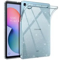 Przezroczyste etui do Samsung Galaxy Tab S6 Lite 2024/2022/2020, smukłe i lekkie przezroczyste etui ochronne TPU do całkowicie nowego G