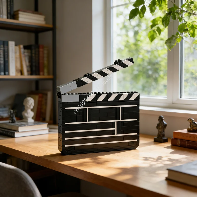 

275pcs MOC Icons Director S Clapperboard A Tribute Model Toys Building Blocks Architecture Christmas Gifts Idea Education