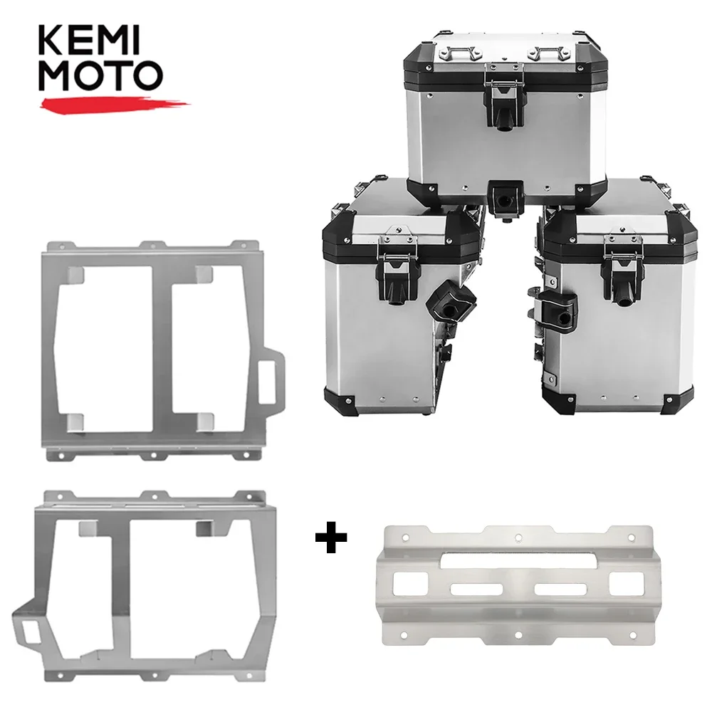 Luggage wall bracket System For BMW R 1200 1250 GS LC R1250GS R1200GS F850GS ADV Wall holder Aluminum Side Top Cases Tail Box