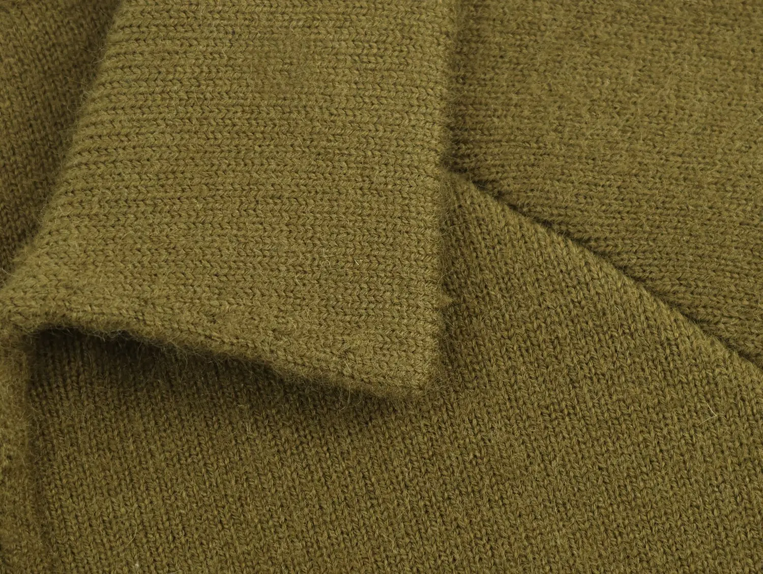 Maxdutti Damen-Bomberjacke, Damen-Kleidung, Oberteile, modisch, elegant, nordisch, minimalistisch, französische Eleganz, olivgrüne Strickjacke