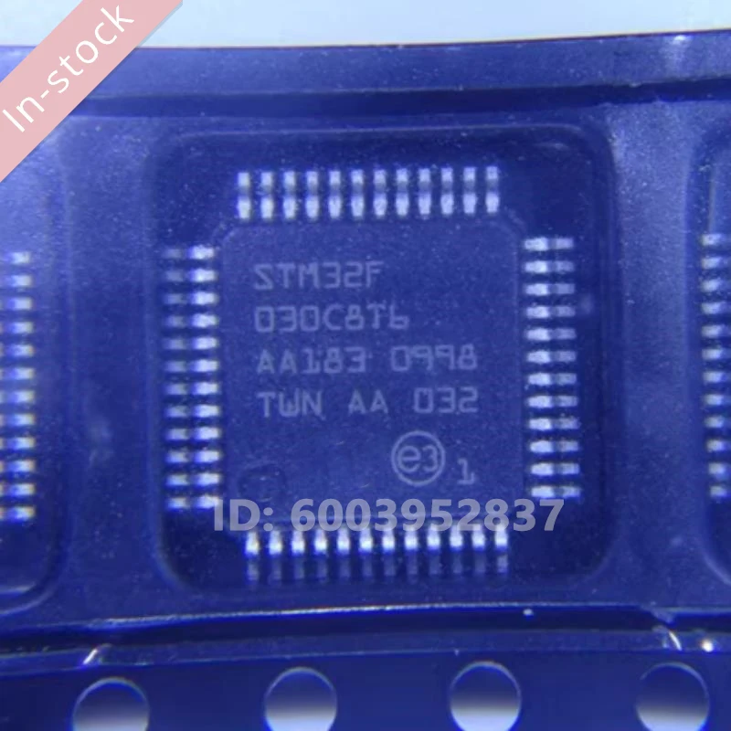 new 10PCS/STM32F030C8T6 QFP48 Original Genuine Goods in Stock ic