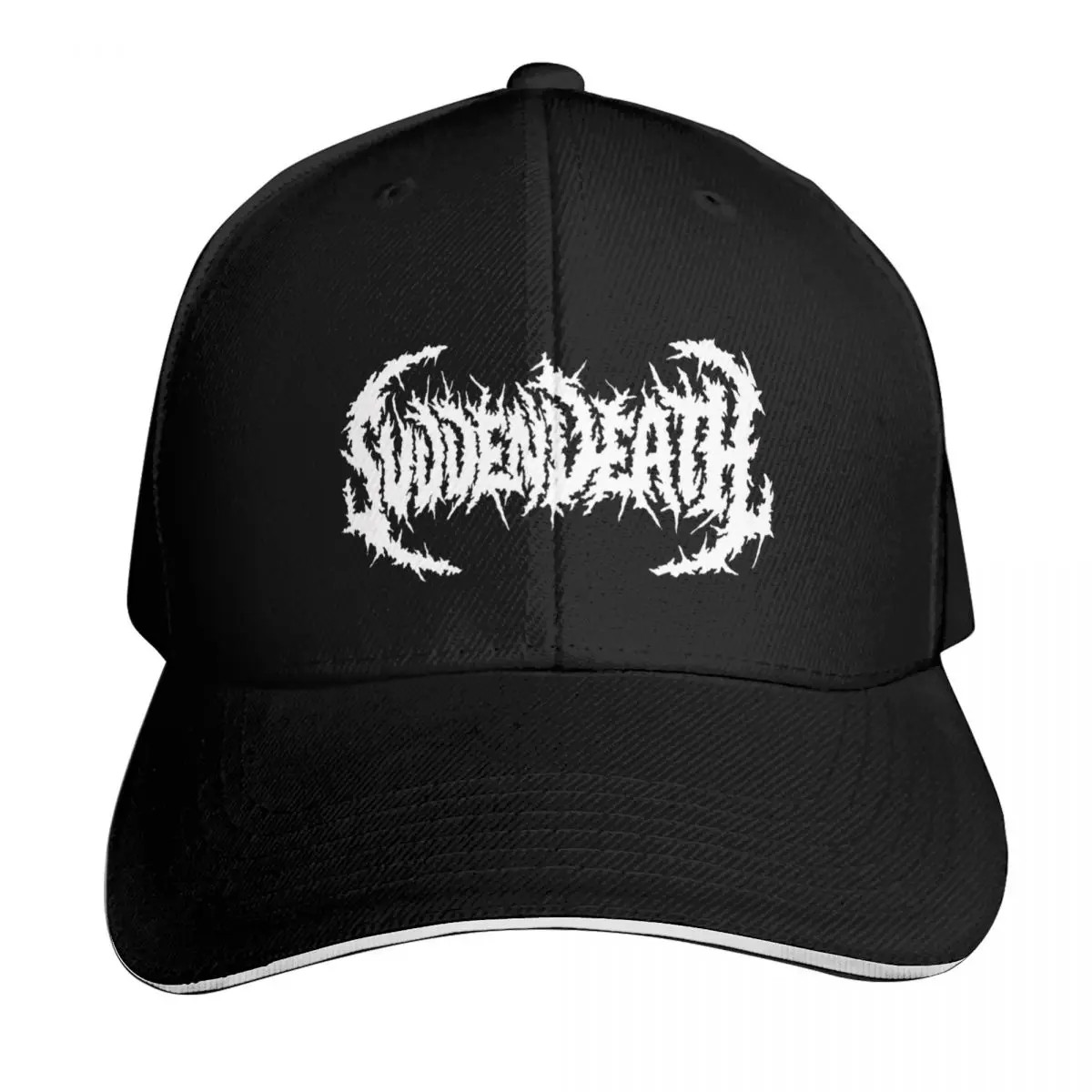 

svdden Death merch, svdden Death archdemon logo Baseball Cap fun hats Designer Hat New In The Hat For Man Women's