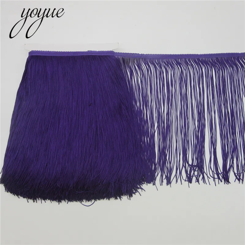 YOYUE 10 yards 15cm Long tassel fringe trim lace ribbon tassels for curtains dresses sewing fringed trimmings Diy accessories